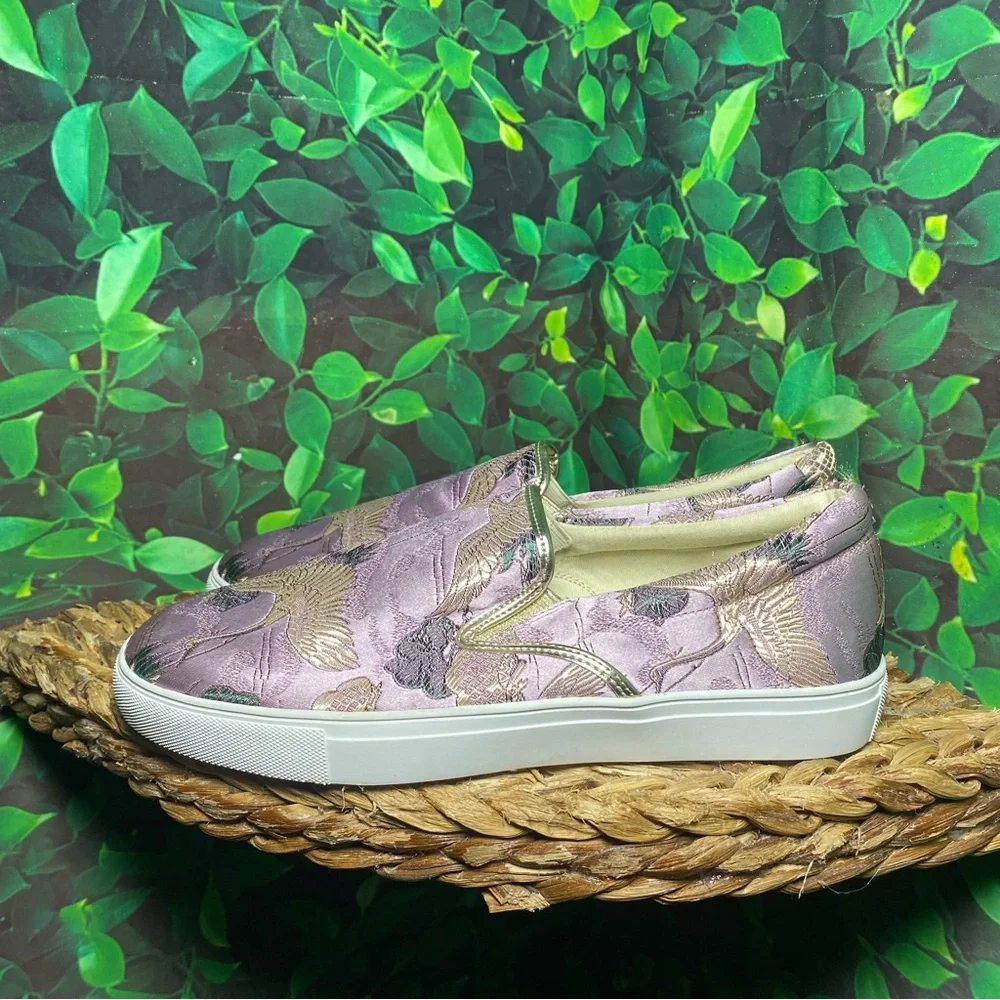 Johnny was slip on sneakers crane purple - Picture 3 of 7